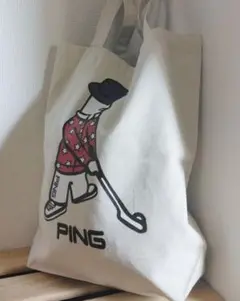 【未使用・非売品】Mr.PING トートバッグ エコバッグ ゴルフ