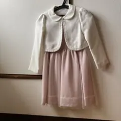 フォーマルドレス 100cm ピンク ジャケット付き