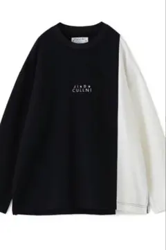 CULLNI Jieda コラボロンT ブラックホワイト