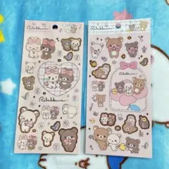 リラックマ メイクアップシリーズ　シール　ステッカー　リラックマシール