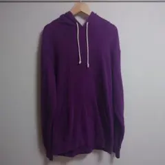 Champion パープル フード付きパーカー