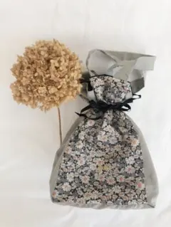 2way巾着バッグ トート リバティアリスw