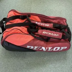 送料無料 DUNLOP ラケットバッグ ８本入