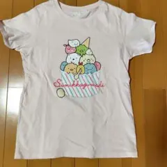 UNIQLO UT すみっコぐらし Tシャツ ピンク 140cm
