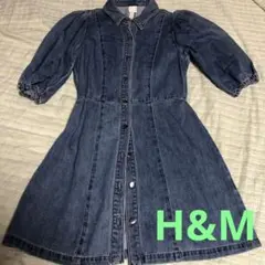 H&M デニムワンピース　36記載　Ｓサイズ
