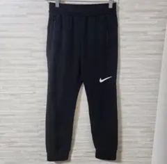 【M】NIKE ナイキ スウェットパンツ ロゴ DRI-FIT ブラック