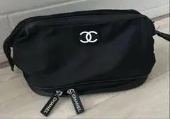 新品　CHANEL 大容量ポーチ ブラック ノベルティ限定品