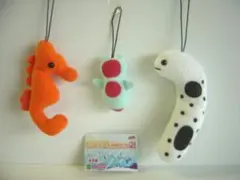 ♯Gyi22DB生き物ぬいぐるみストラップチンアマゴと仲間達2全3種