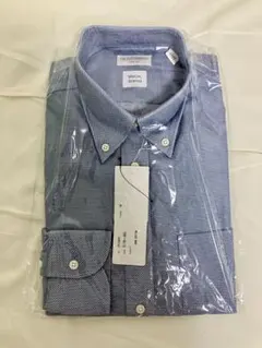 スーツカンパニー　ブルーボタンダウン
