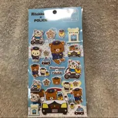 リラックマ×POLICE 超ぷっくりシール