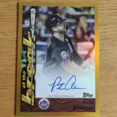 /50 Pete Alonso 2024 Topps Archives auto