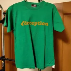 緑色 Tシャツ deception Snoopy