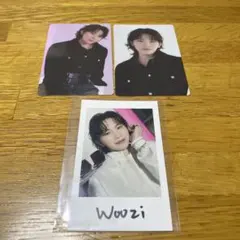 Woozi トレーディングカード 3枚セット