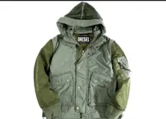 DIESELW-DUFF ミリタリージャケット