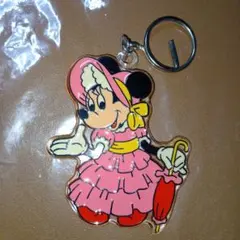 即購入不可】ミニーちゃん レトロ 当時物 キーホルダー レア