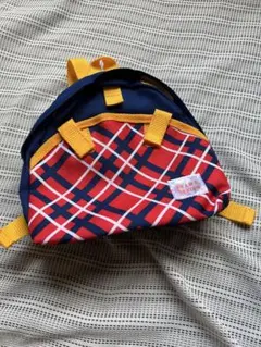 リュック　子供用　チェック柄　キッズ　未使用　美品レア　かわいい大人気