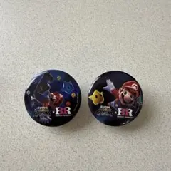 非売品】スーパーマリオ× 31 コラボ 缶バッジクリップ 2個セット