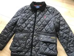ラルフローレンキッズ　キルティングジャケット　黒　サイズ6 美品