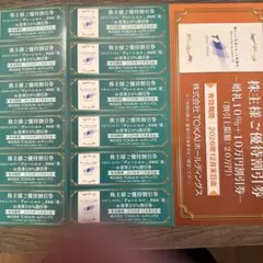 TOKAIホールディングス 株主優待券 2セット