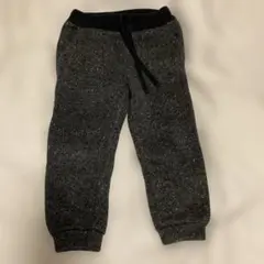 グリーンレーベルリラクシング キッズ　パンツ　裏起毛　105cm グレー