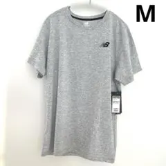 【新品】New Balance TシャツAMT11070 グレー M 吸湿速乾のサムネイル