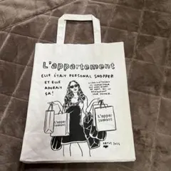 L'Appartement ノベルティ ショッパー