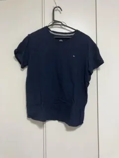 TOMMY HILFIGER ネイビー VネックTシャツ SP