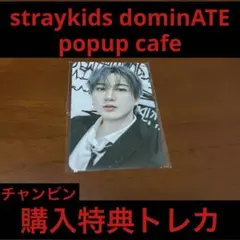 StrayKids dominATE ポップアップ カフェ トレカ チャンビン