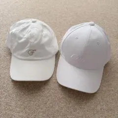 GRL ホワイト キャップ 帽子 2点セットのサムネイル