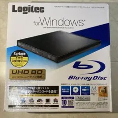 Logitec ポータブルブルーレイディスクドライブ LBD-PUD6U3LBK