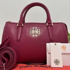 【極美品】トリーバーチ 2way ショルダーバッグ レザー 肩掛け デカロゴ