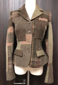 ラルフローレン　パッチワークジャケット　サイズ4