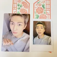 BTS RM トレカ ミニフォト2枚セット