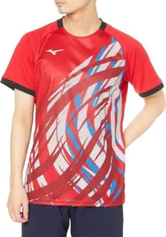 ミズノ テニスウェア ゲームシャツ 吸汗速乾 ダイナモーションフィット