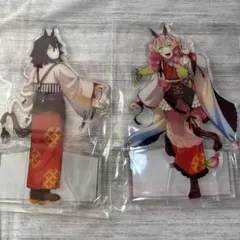 鬼滅の刃 午年 アクリルスタンド アクスタ 伊黒小芭内 甘露寺蜜璃