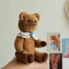 ドーナツ好きなくまさん アーティストベア テディベア 海外作家様