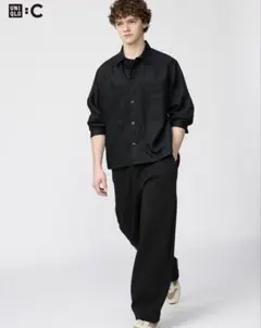 UNIQLO C スウェットワイドパンツ