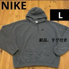 ナイキ NIKE パーカー フーディ フリース プルオーバー 刺繍　XL