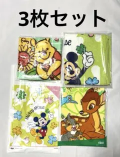 【新品未使用品】ディズニー タオル 3枚セット