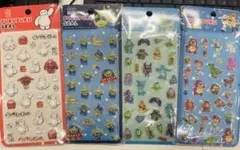 3D TOY 立体シール 4枚セット