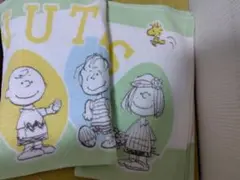 スヌーピー　フェイスタオル　2枚セット