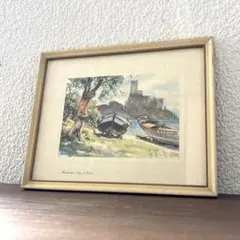 中村 勝 （油彩画）【パリの街角】 - メルカリ