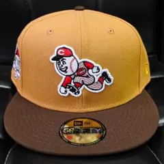激レア インディアンス 59FIFTY グレー キャップ 7 1/2 - メルカリ