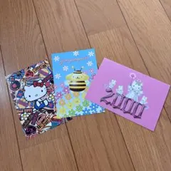 サンリオ　ポストカードなど　3枚セット