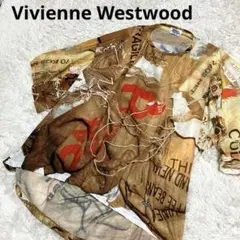 Vivienne Westwood MAN 総柄プリントT、Fヴィヴィアン美品のサムネイル