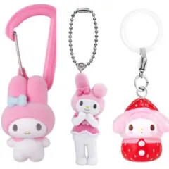 ガチャガチャ マイメロディ 3点まとめ売り