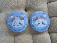 ちいかわ 刺繍缶バッジ かに2個セット