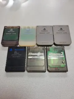 PS1 PS2 メモリーカード まとめ売り ジャンク扱い sony 純正 社外