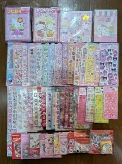 シールまとめ売り 50点 サンリオ ちいかわ ボンボンドロップシール