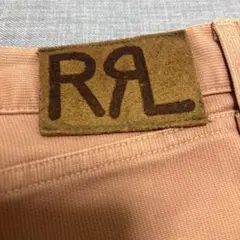 ダブルアールエル RRL 鬼フェード ピケパンツ サーモンピンクのサムネイル